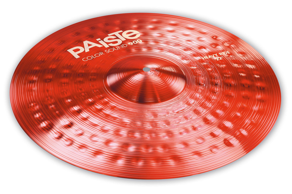 Cymbales Ride 900 Serie Color Sound Red