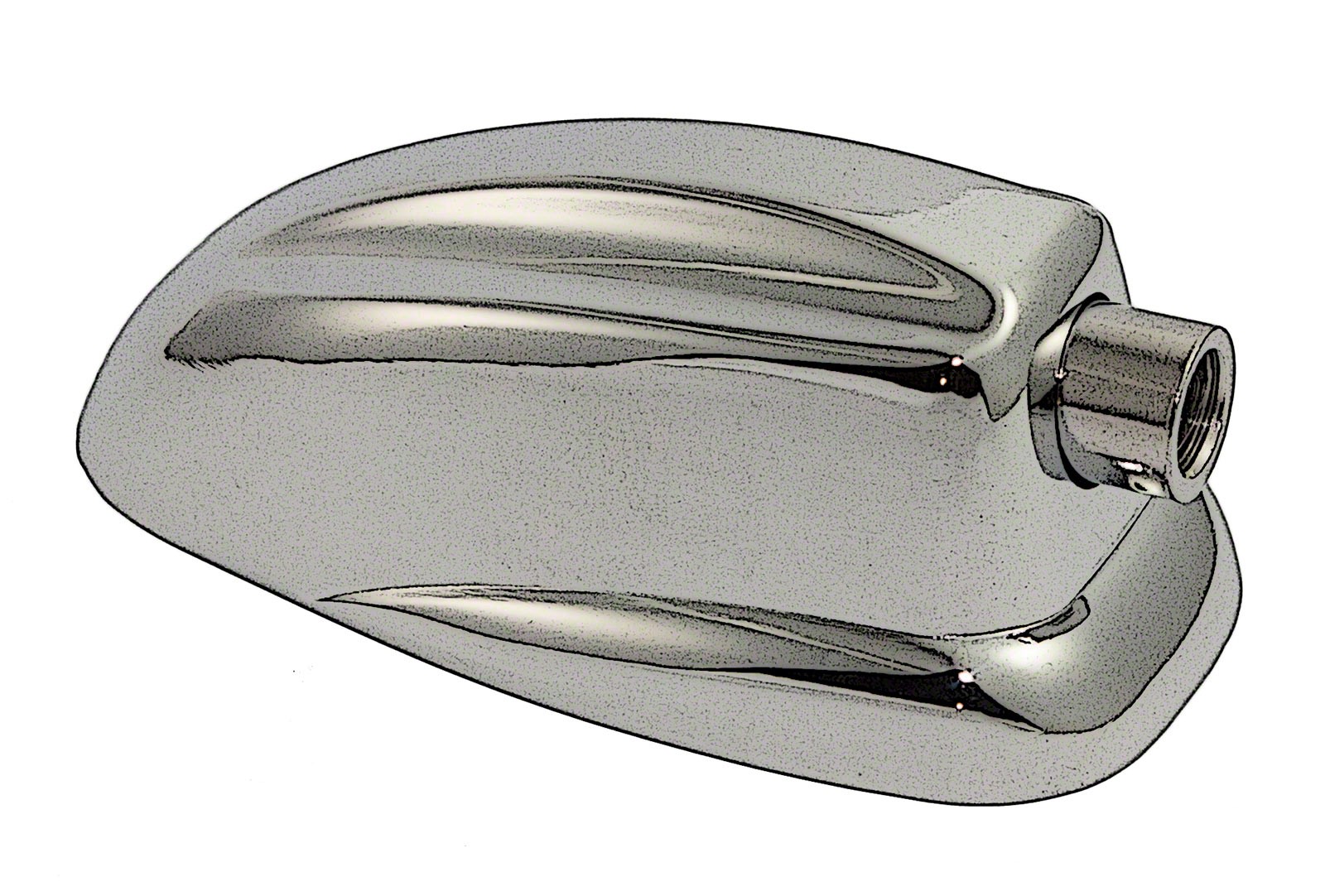 L18SDTT - Coquille Caisse Claire / Tom - 38mm (x1)