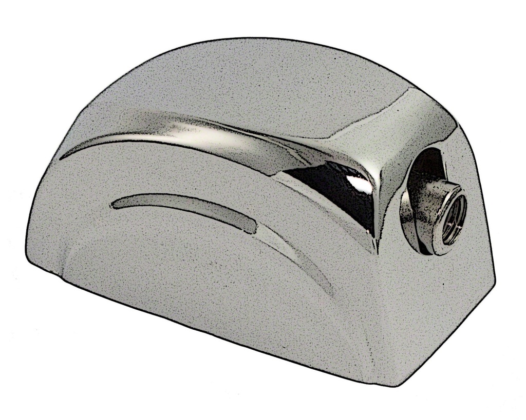 L19BDSDTT - Coquille Caisse Claire / Tom / Grosse Caisse - 38mm (x1)