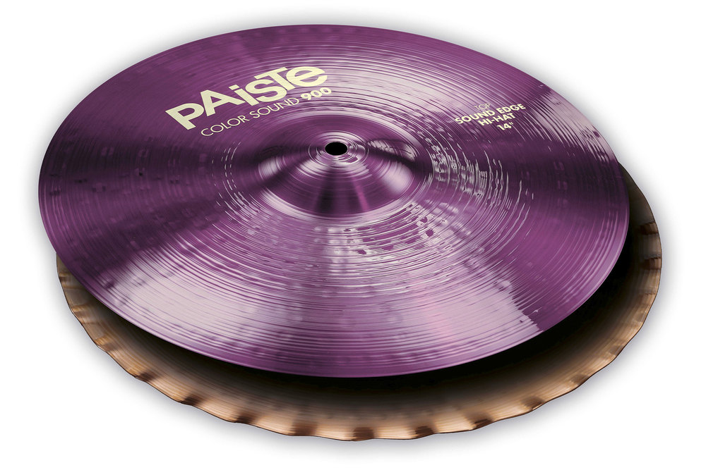 Cymbales Charleston 900 Serie Color Sound Purple