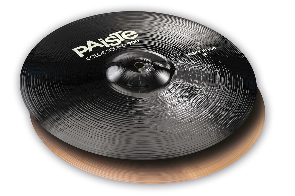 Cymbales Charleston 900 Serie Color Sound Black