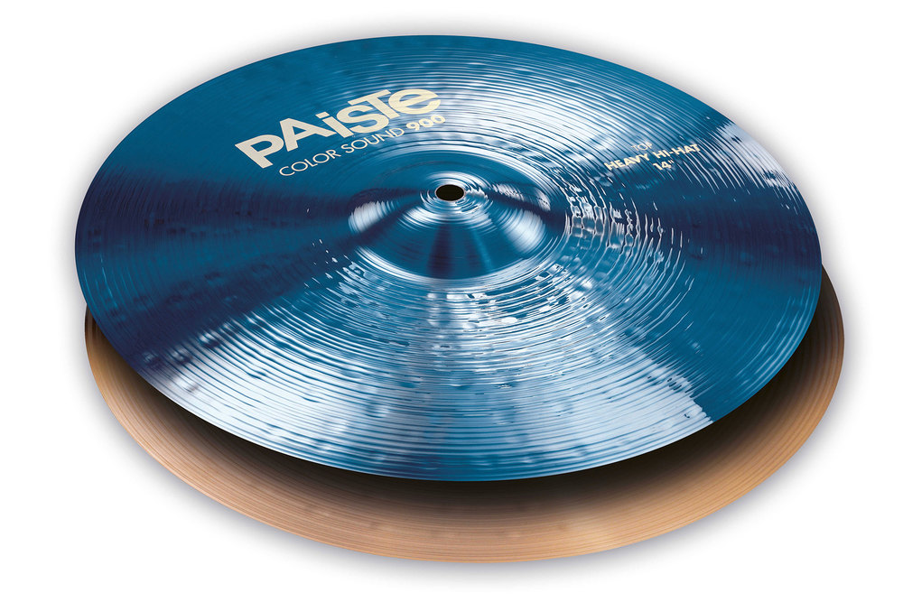 Cymbales Charleston 900 Serie Color Sound Blue