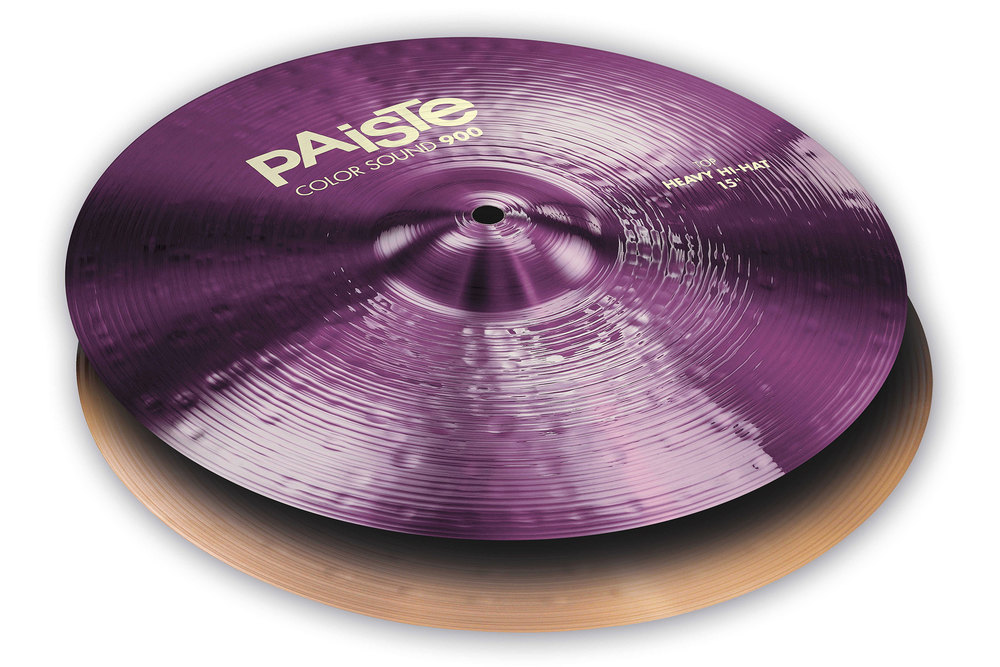 Cymbales Charleston 900 Serie Color Sound Purple