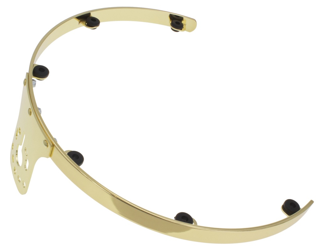 SPT-UN-14-8-BR - Rims / Suspension Tom 14" 8 Tirants Doré - Plaque Universelle