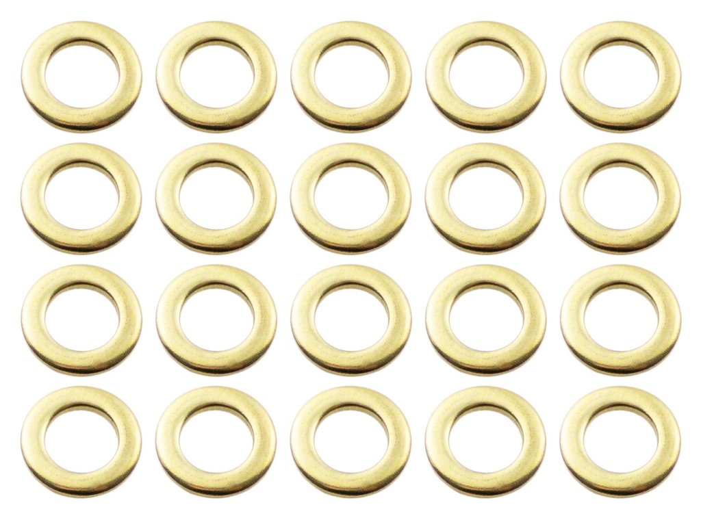 SW-BR - Rondelle Dorée Métal pour Tirant (x20)