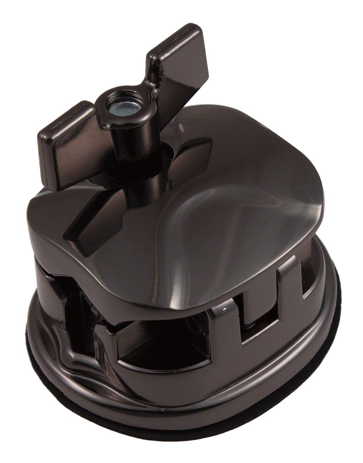 TB9BK - Coquille Carrée Deluxe Support Tom / Tom Basse Noir 50mm (x1)