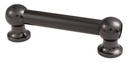 TL12D51-BK - Coquille Tube - 51mm - Noir - Double Tirant (x1)