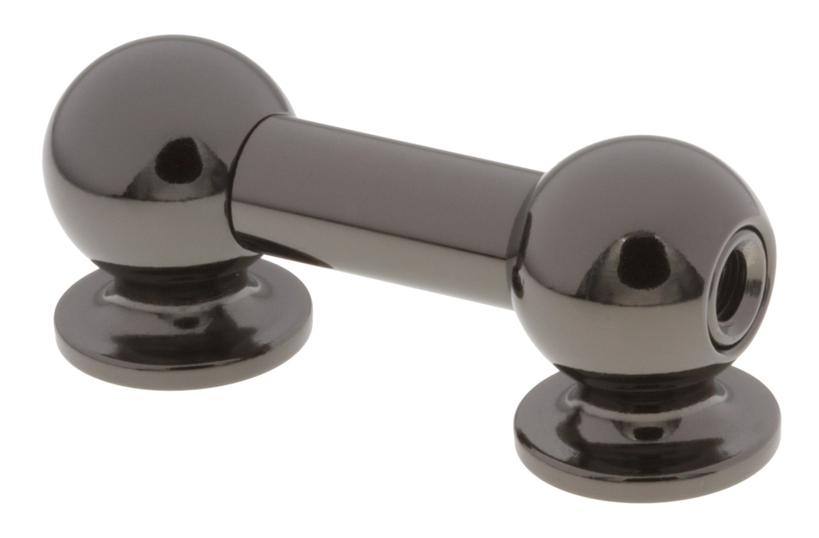 TL13D38-BK - Coquille Tube - 38mm - Noir - Double Tirant (x1)