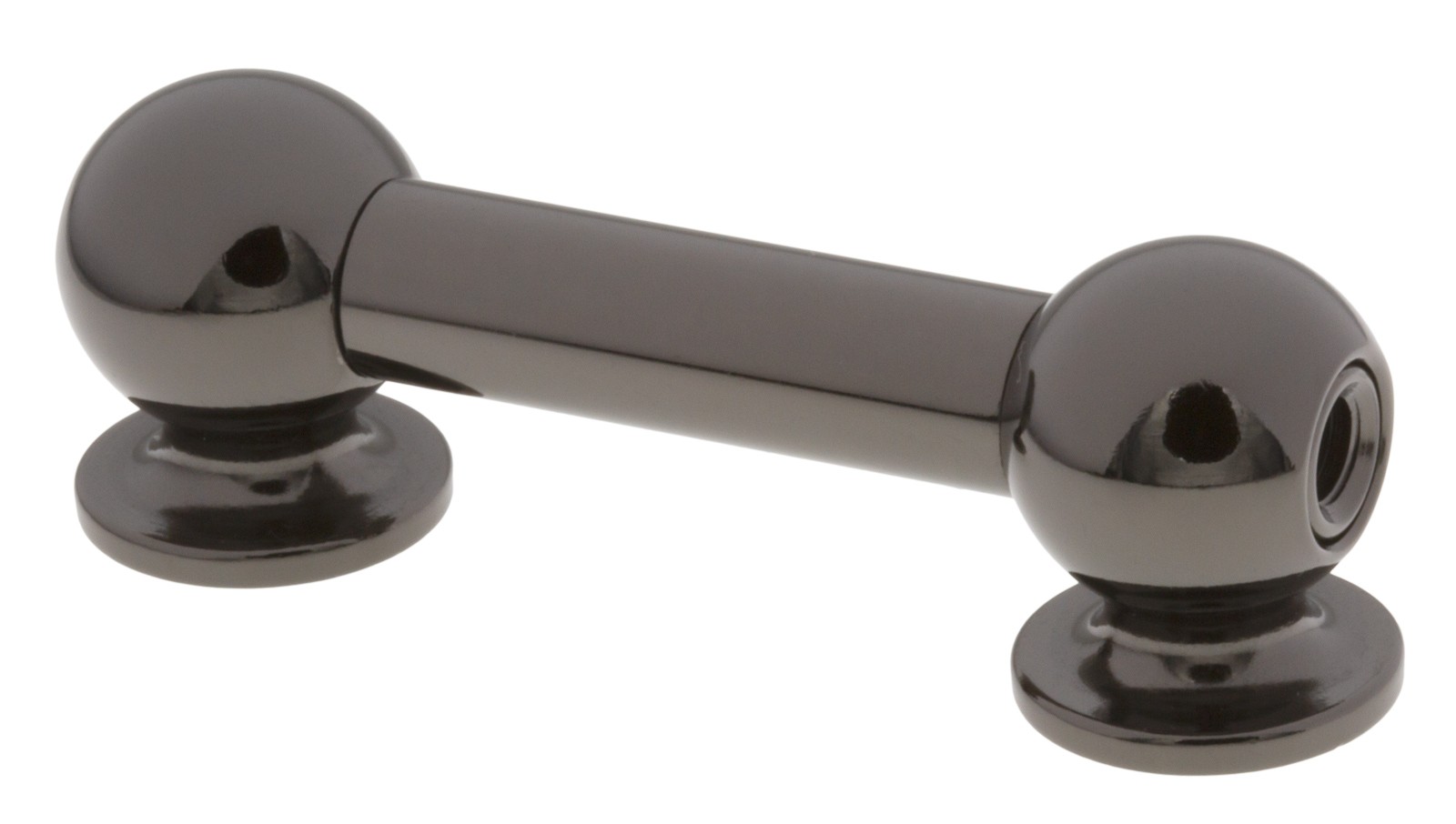 TL13D51-BK - Coquille Tube - 51mm - Noir - Double Tirant (x1)