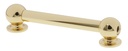 TL13D88-BR - Coquille Tube - 88mm - Doré - Double Tirant (x1)