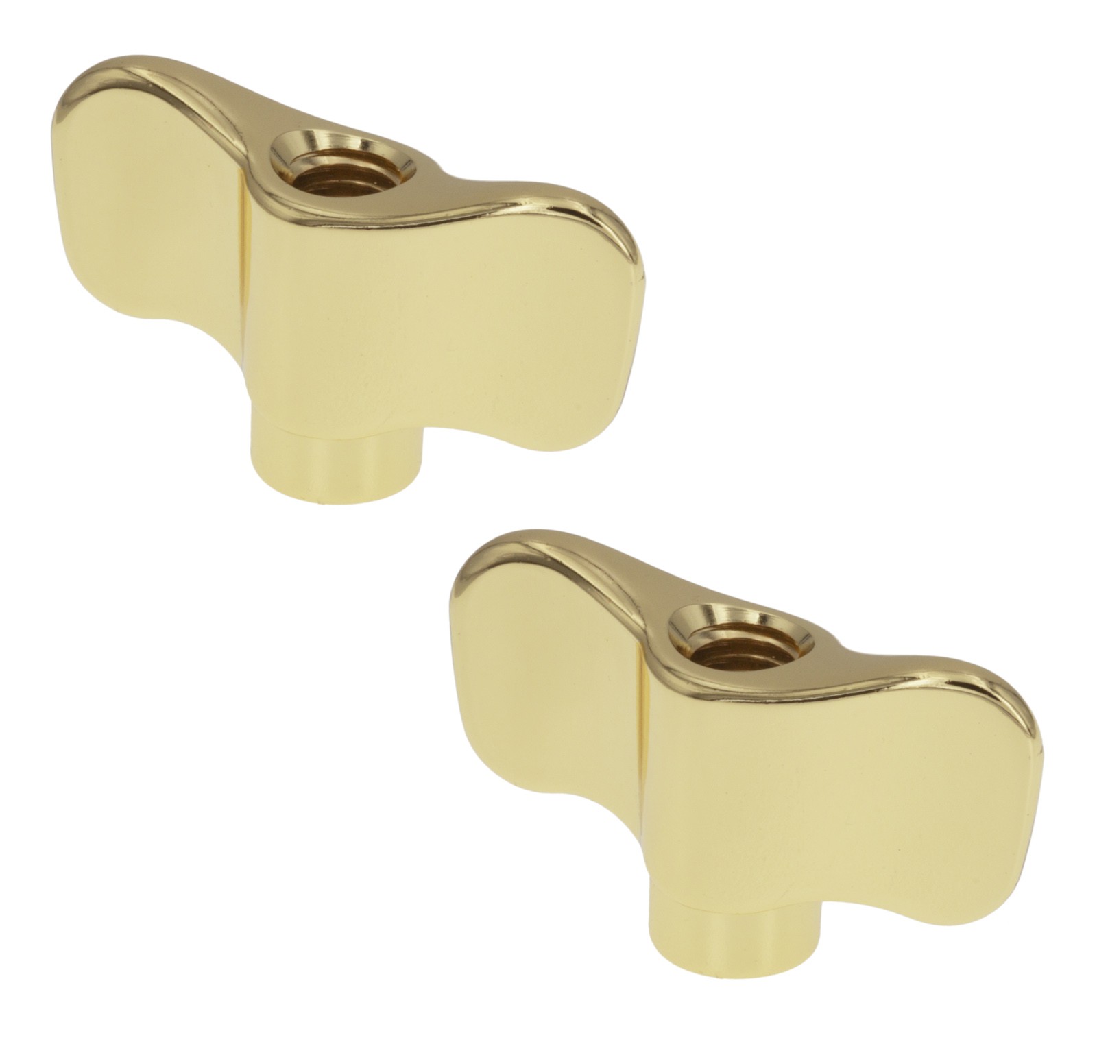 WN8-4BR - Papillon Cymbale M8 (x2) - Brass