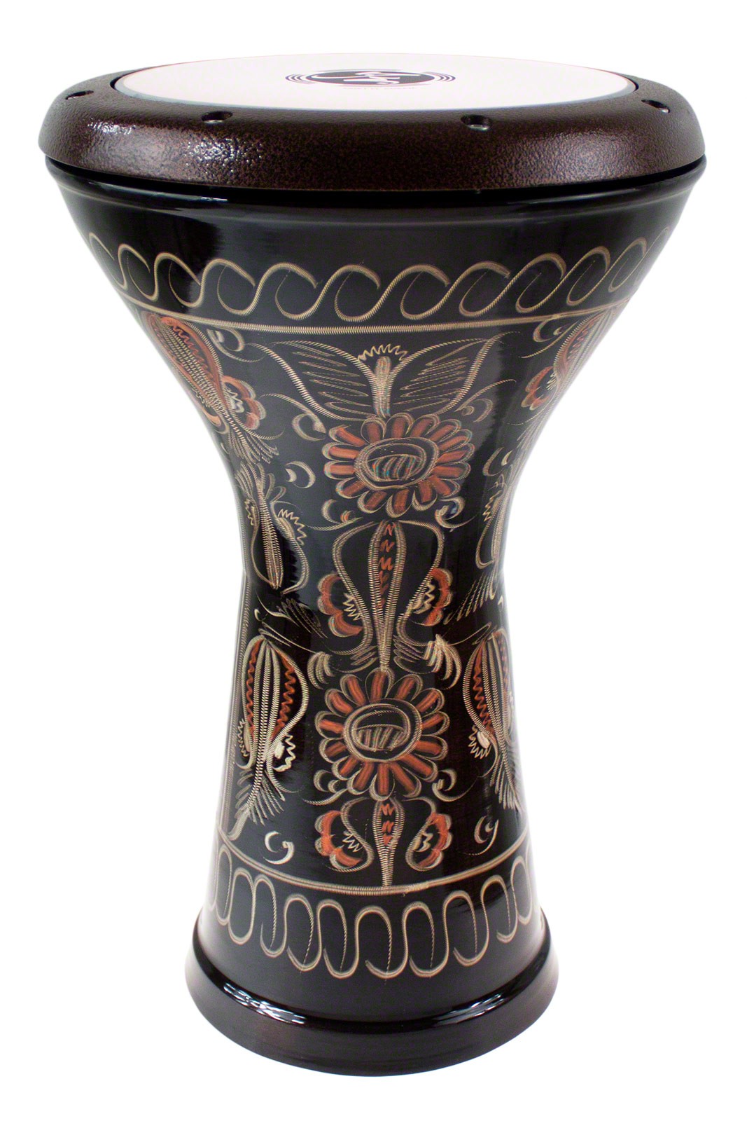 EC-E-BK - Darbouka Egypte Cuivre Gravé - Noir