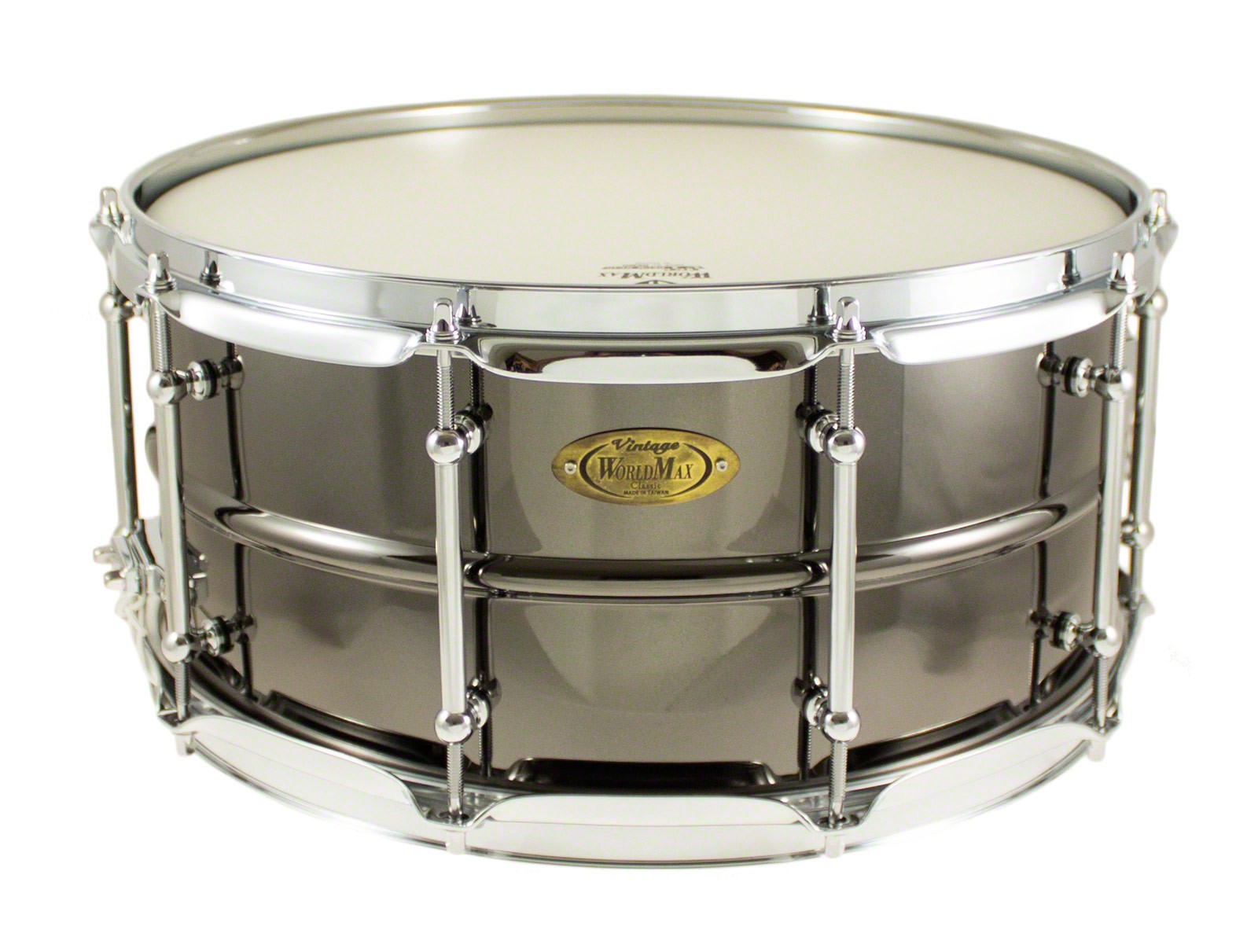 BK-6514SH - Caisse Claire Black Dawg 14" x 6.5" - Fût Laiton