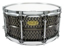 BKH-6514SH - Caisse Claire Black Dawg 14" x 6.5" - Fût Laiton Martelé