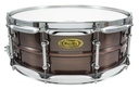 BKR-5014SH - Caisse Claire Black Dawg 14" x 5" - Fût Laiton Brushed Red Copper