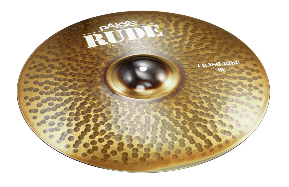 Cymbales Crash/Ride Rude