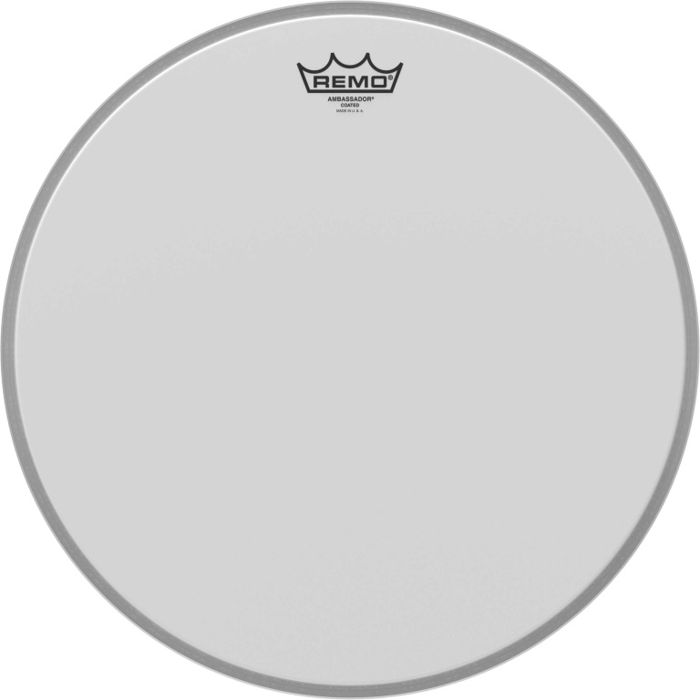 Peau Ambassador sablée 16" pour grosse caisse