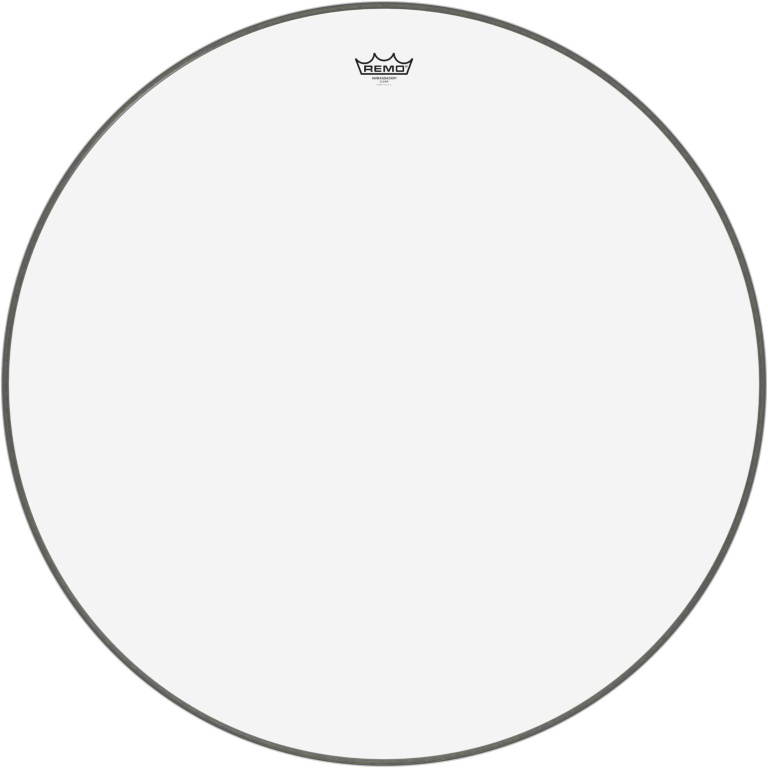 Peau Ambassador transparente 32" pour Grosse caisse