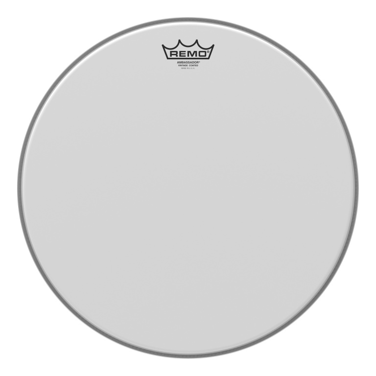 Peau Ambassador "Vintage-A" sablée 16" pour tom/tom sur pieds