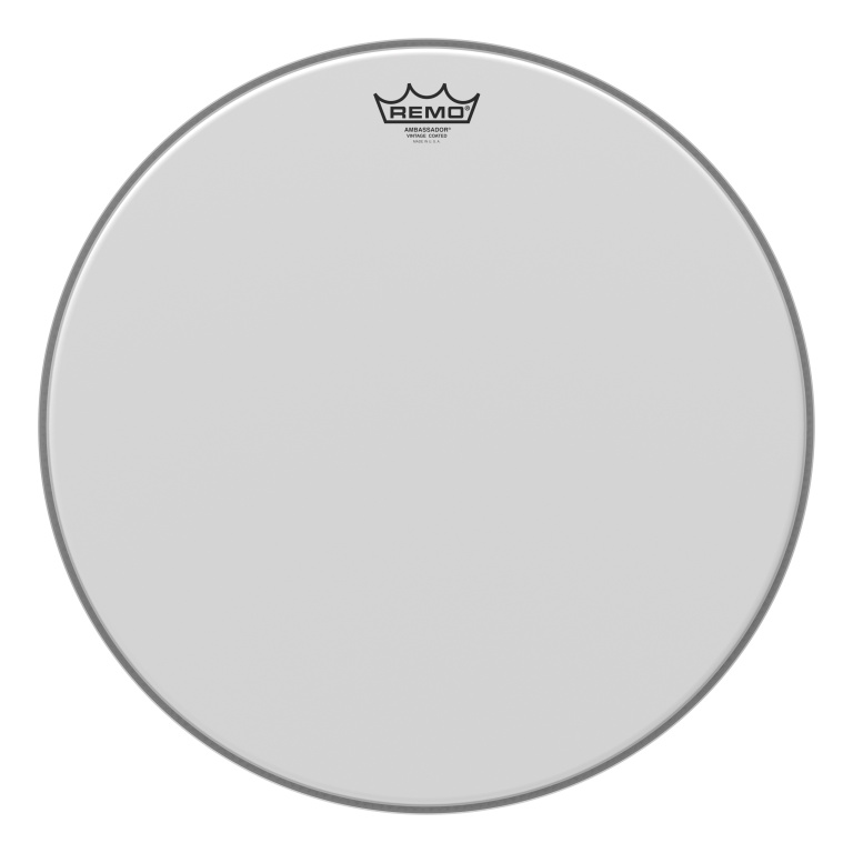 Peau Ambassador "Vintage-A" sablée 18" pour tom/tom sur pieds