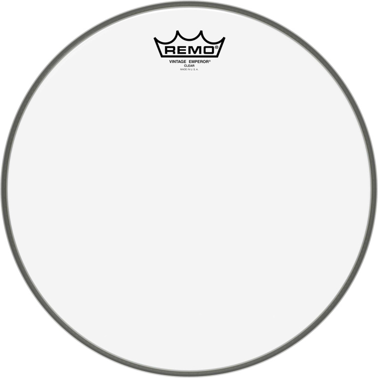 Peau Vintage Emperor transparente 13" pour tom/caisse claire