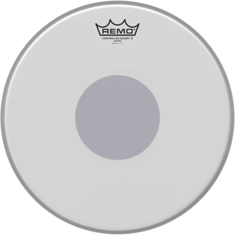 Peau Control Sound 13" pour tom/caisse claire avec rond noir en-dessous