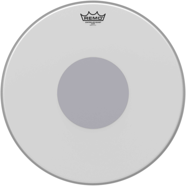 Peau CS sablée 18" pour tom sur pieds