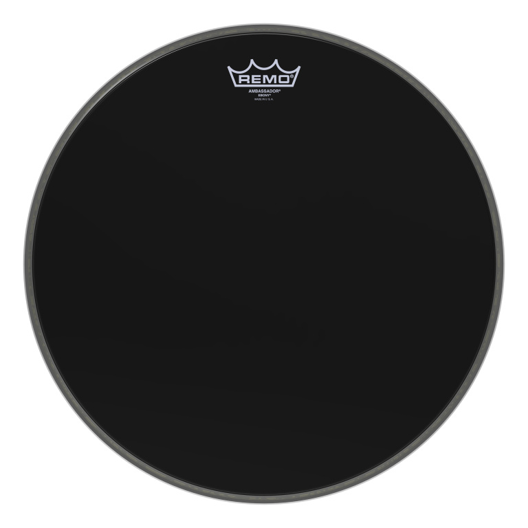 Peau Ebony Ambassador 16" pour grosse caisse