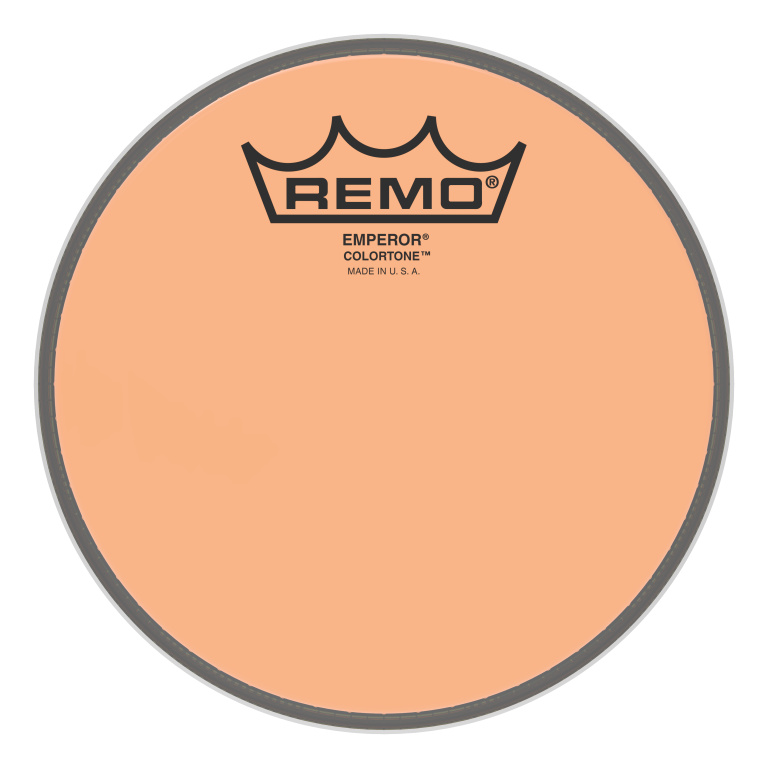 Peau de frappe Emperor Colortone, orange, 6"
