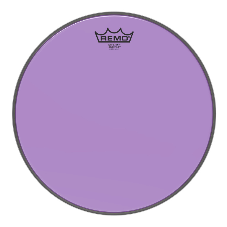 Peau de frappe Emperor Colortone, violet, 13"