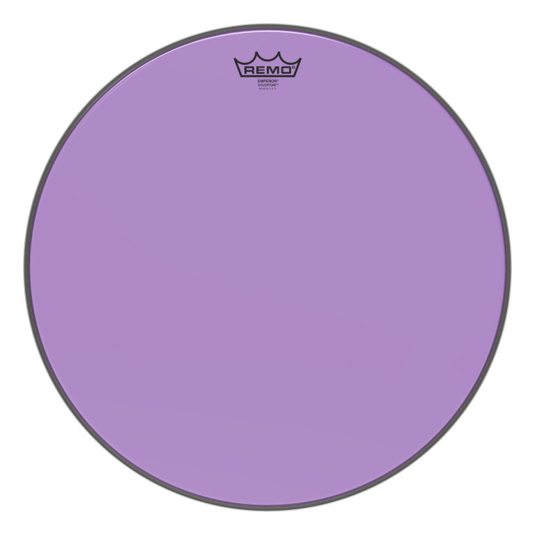 Peau de frappe Emperor Colortone, violet, 16"