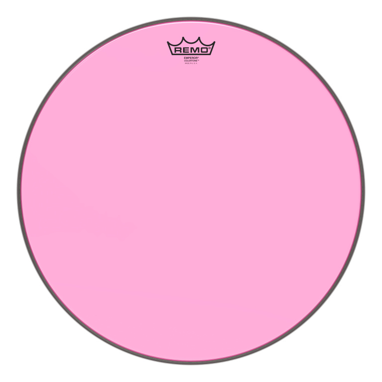 Peau de frappe Emperor Colortone, rose, 18"