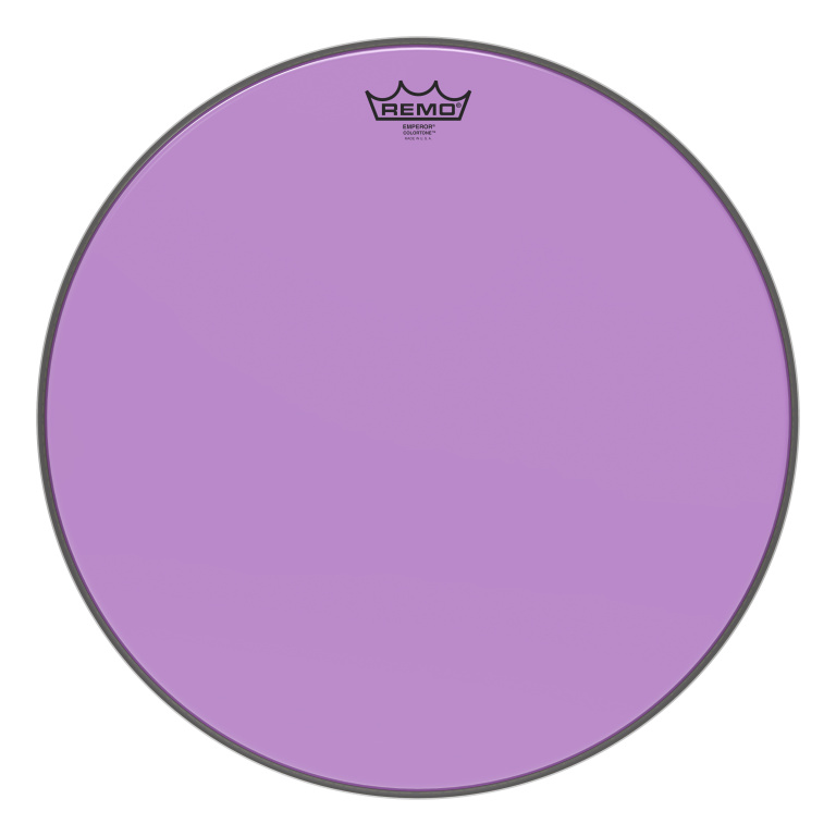 Peau de frappe Emperor Colortone, violet, 18"