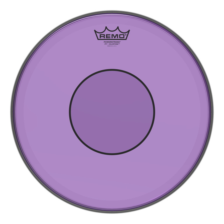Peau de frappe Powerstroke 77 Colortone pour caisse claire, violet, 14"