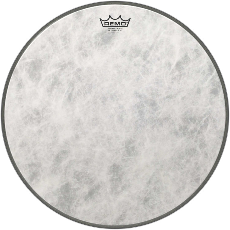 Peau Powerstroke 3 Fiberskyn 3 fine 18" pour Grosse caisse