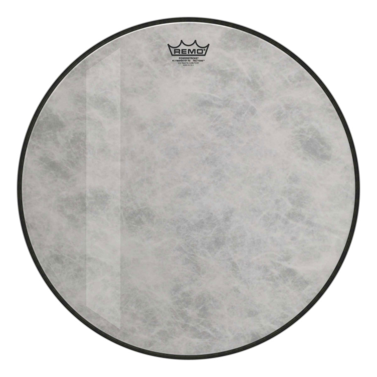 Peau de frappe Powerstroke 3 Fiberskyn Diplomat Felt Tone de 20" pour grosse caisse