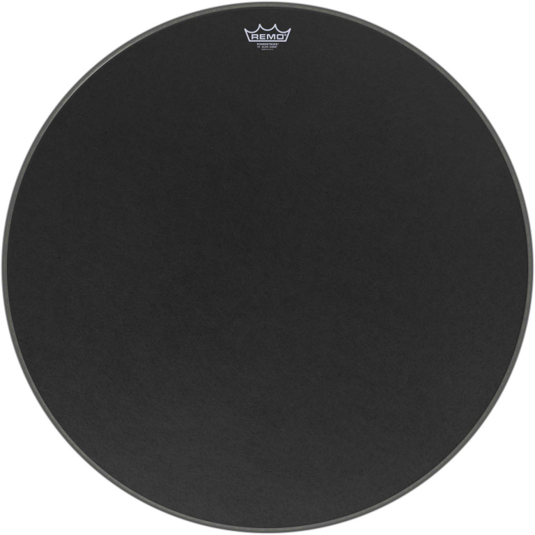 Peau Powerstroke 3 Black Suede 28" pour grosse caisse