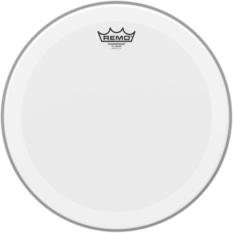 Peau Powerstroke 4 sablée 15" avec double pli pour Tom/ Caisse claire
