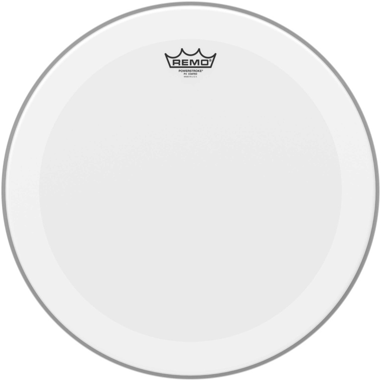 Peau Powerstroke 4 sablée 18" double pli pour Grosse Caisse/Tom sur pieds