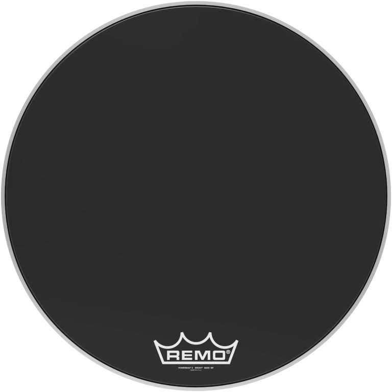 Peau Powermax 2 Ebony 26" pour grosse caisse de parade