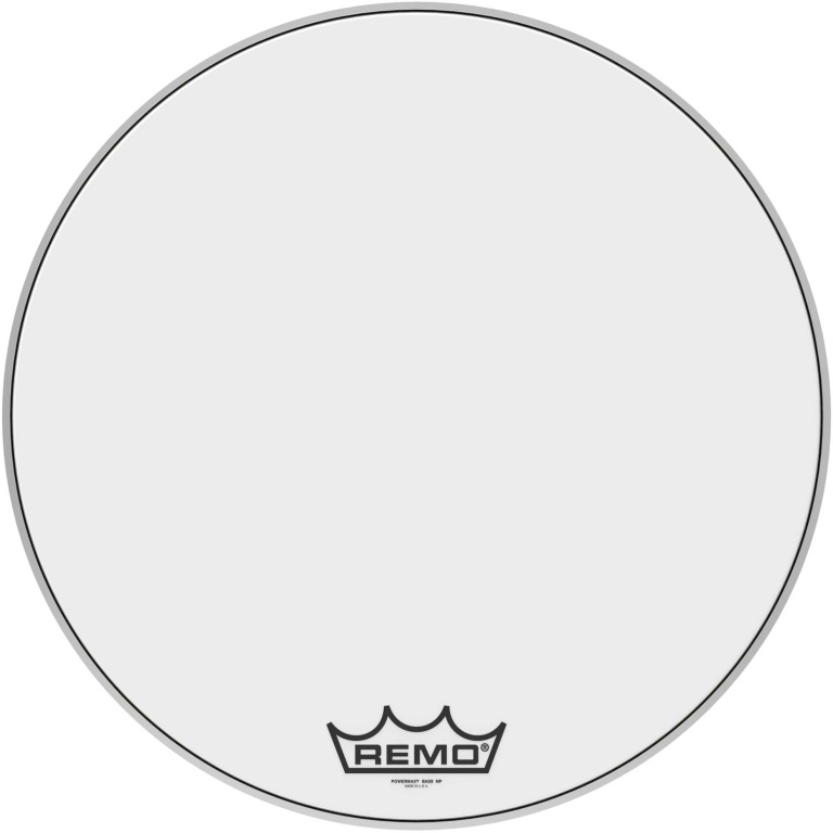 Peau Powermax Ultra White 26" pour grosse caisse de parade