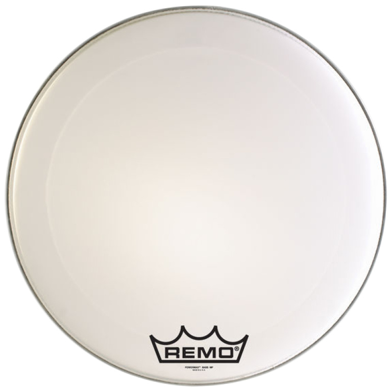 Peau Powermax 2 Ultra White 18" pour grosse caisse de parade