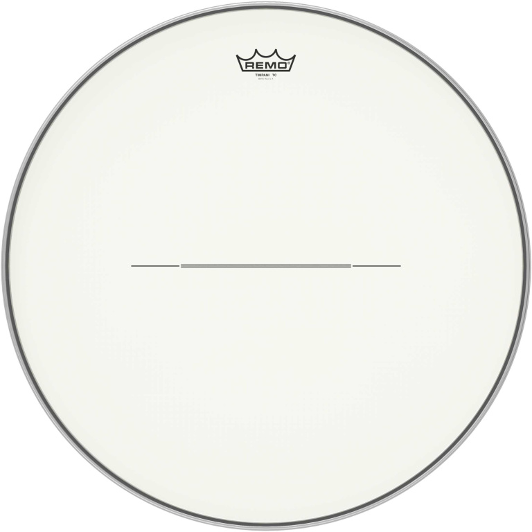 Peau Custom Hazy 22" avec cerclage intérieur en aluminium, pour timpani