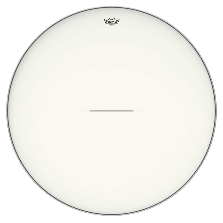 Peau Custom Hazy 34" avec cerclage intérieur en aluminium, pour timpani