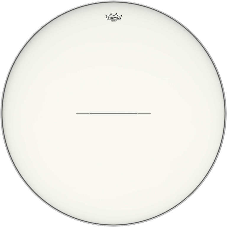 Peau Custom Hazy 35" avec cerclage intérieur en aluminium, pour timpani