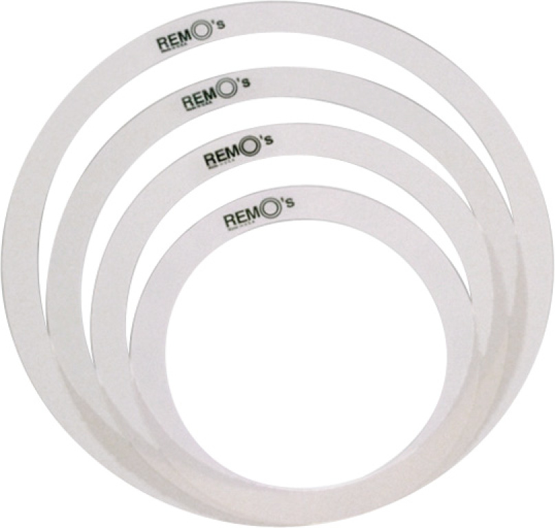 Rem-o-ring set 4 pieces 1x10", 1x12" + 2x14" pour Tom/ Caisse claire
