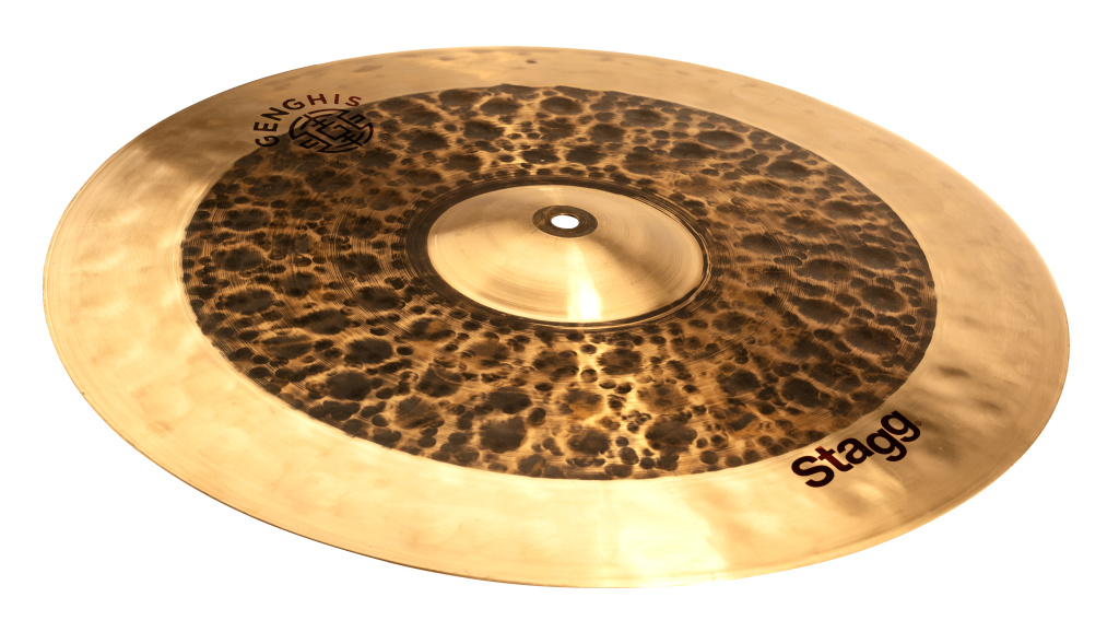Cymbale Genghis medium crash 18", série Duo
