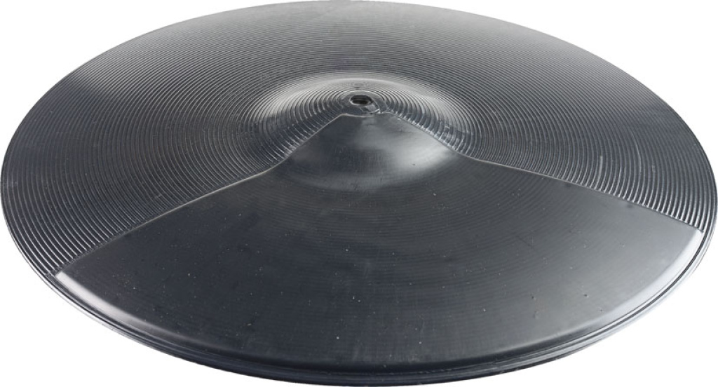 Cymbale d'entrainement 16" en plastique noir