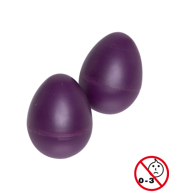 Paire de Egg Shakers en plastique