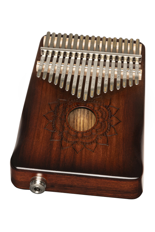 Kalimba électro-acoustique professionnel à 17 lames